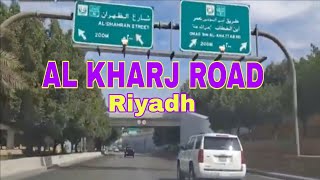 4K VideoAL Kharj RoadRoadTrip in Riyadh KSA [upl. by Ennail]