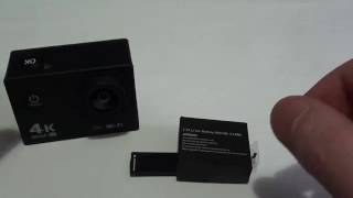 Аккумулятор для экшн камеры V3 4K WiFi Sport Camera [upl. by Antonino]