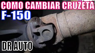 2005  2008 Ford F150 Ruido en la cruceta de cardan como cambiar how to change universal joint [upl. by Gnart866]