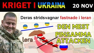 20 Nov HOPPSAN Ryska Stridsvagnar FASTNAR I LERAN FRAMFÖR Ukrainarna  Kriget i Ukraina förklaras [upl. by Rellim328]