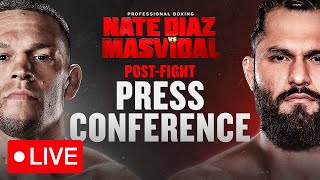 Diaz vs Masvidal PostFight Press Conference  Anaheim CA  FANMIO PPV [upl. by Bonucci]