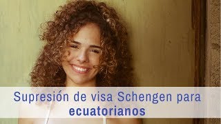 Supresión de visa Schengen para ecuatorianos [upl. by Dale]