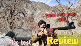 7mm ram magnum is so powerful rifle fire  review  ZARRAR A U V [upl. by Gay955]