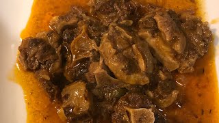 The Best Haitian oxtail stew recipe viande boeuf en sauce [upl. by Yenroc]