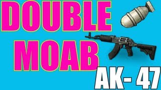 MW3  DOUBLE MOAB wAK47 [upl. by Noxas]