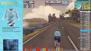 Zwift  Club Ladder Battle Foudre Epoisse Vs Dirty Ospreys [upl. by Oap]