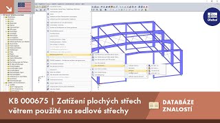 EN KB 000675  Zatížení plochých střech větrem použité na sedlové střechy [upl. by Leyla]