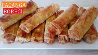 Pastırmalı Paçanga böreği tarifi Kolay börek tarifleri börek tarifleri [upl. by Aray]