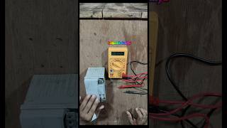 no593 multimeter use 12v battery voltage check ✅kalponik experiment bengali [upl. by Inoj]