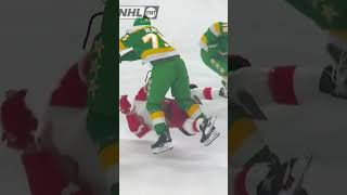 Ryan Reaves CRUSHES Hronek with an Open Ice Hit [upl. by Jarrell848]