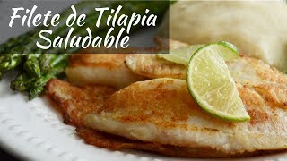 Filete de Tilapia Saludable [upl. by Yennep601]