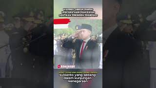 Gibran Pimpin Upacara Gantikan Presiden Prabowo di Hari Pahlawan 10 November 2024 [upl. by Leakcim]