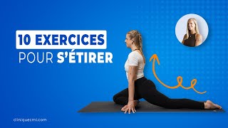 10 exercices détirement à faire chaque jour pour rester en forme [upl. by Whale]