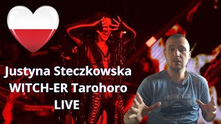 Justyna Steczkowska  Witcher Tarohoro Live  Poland Eurovision 2024 reaction [upl. by Olotrab308]