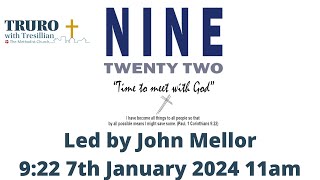 Nine Twenty Two 7th January 2024 Live Worship [upl. by Halsey]