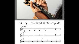 The Grand Old Duke of York from Vamoosh Violin Book 1 [upl. by Donelson]