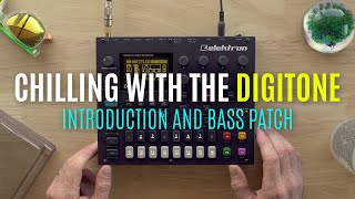 Chilling with Digitone Intro and Bass Patch [upl. by Erej]