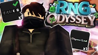 I AM GOATED AT RNG  ROBLOX RNG Odyssey [upl. by Enomes]