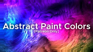 Abstract Paint Color Patreon Only Tutorial  TouchDesigner [upl. by Neuburger]