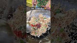 Desi Fried Rice😻  Indian Street Food shorts [upl. by Jarrett]