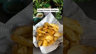 POTATO WEDGES PotatoWedges CrispyPotatoes FoodieFavorites EasyRecipes snacks food fyp fy [upl. by Sheryl]