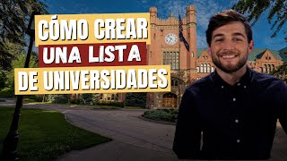 Cómo Crear una Lista de Universidades [upl. by Kenzie]