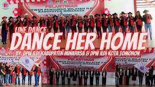 DANCE HER HOME LINE DANCE  by ILDI MINAHASA amp KOTA TOMOHON [upl. by Bathilda]