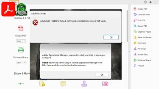 Installation Problems IMSlib not found Acrobat services will not work fixed easy [upl. by Glen]