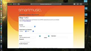 SmartMusic Sign Up Tutorial [upl. by Ainez]