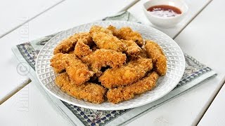 Pui crocant cu Pesmet Japonez  Crispy Chicken CC Eng Sub  JamilaCuisine [upl. by Dhiman169]