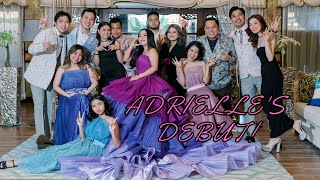 ADRIELLES 18TH BIRTHDAY DEBUT CELEBRATION [upl. by Alesram]