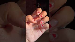 Nail sticker hack ❤️ youtube hack youtubeshorts shortsvideo [upl. by Kcirtemed]