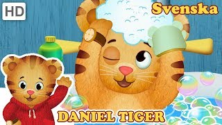 Daniel Tigers Kvarter 🛁 Vad Vi Gör i Badrummet  Videor för Barn [upl. by Idzik]