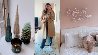 BIG apartment amp life updates a dating detox  vlogmas day 1 in NYC [upl. by Kerrin]