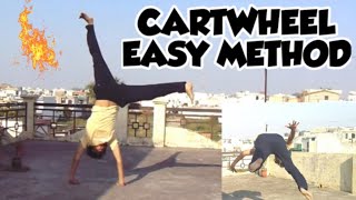 How To Do Cartwheeling In Hindi  Cartwheeling Flip In Hindi [upl. by Ynaffad167]