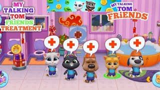 Tom And Talking Friends Talking Tom Shorts Talking Tom Cartoon Kids Cartoon Ak kids [upl. by Doralynn]