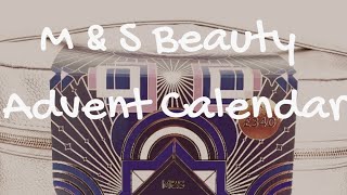 Marks amp Spencer Beauty Advent Calendar 2023  full unboxing [upl. by Jamison]