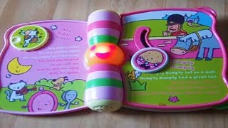 Vtech PeekABoo Nursery Rhymes Book with music and ligths Pink [upl. by Kcirdes]