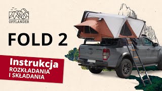 Fold 2 Grizzly Brown  Instrukcja rozkładania i składania  Fold 4  OFFLANDER [upl. by Eli]