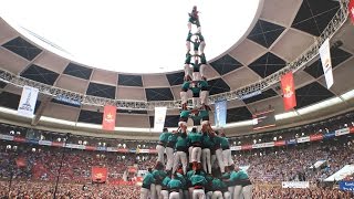 Castellers de Vilafranca  3d10fm  Concurs de Castells 2016 [upl. by Paton543]