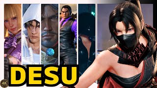 Tekken 8 RANKED MATCH EPIC SHOWDOWN DesuToptier REINA vs 5 Fierce Fighters  4K [upl. by Artemus]