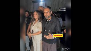 Indian Singer amp Rapper Yo yo honey Singh with new cute gf Heera Sohhal arrived event yt viralvideo [upl. by Nylrahs]