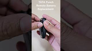 TATA Punch Remote Battery Replacement [upl. by Cattima374]