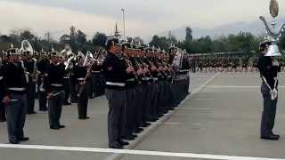 Banda Instrumental Escuela Militar  Penachos Rojos [upl. by Lemmy360]