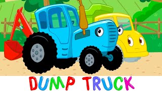 DUMP TRUCK  Blue Tractor Kids Songs and Cartoons [upl. by Mathilde]