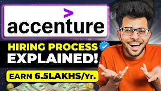 Accenture Hiring Process Explained  ON amp OFF Campus  Hack Diva  Upto 65 LPA🤑 [upl. by Esilahc]