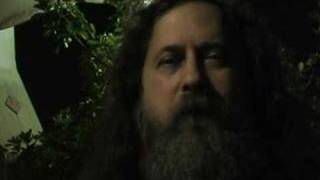 Richard Stallman  Daily use of GNULinux [upl. by Saltsman]