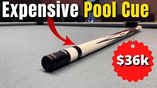 Unbelievably Expensive POOL CUE [upl. by Eilraep]