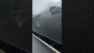 Bahamas arriving at Bridgnorth at the autumn steam gala britishrailways railway shorts [upl. by Notlem174]