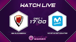 MBK Ruzomberok v Movistar Estudiantes  Full Game  EuroCup Women 202122 [upl. by Umberto]